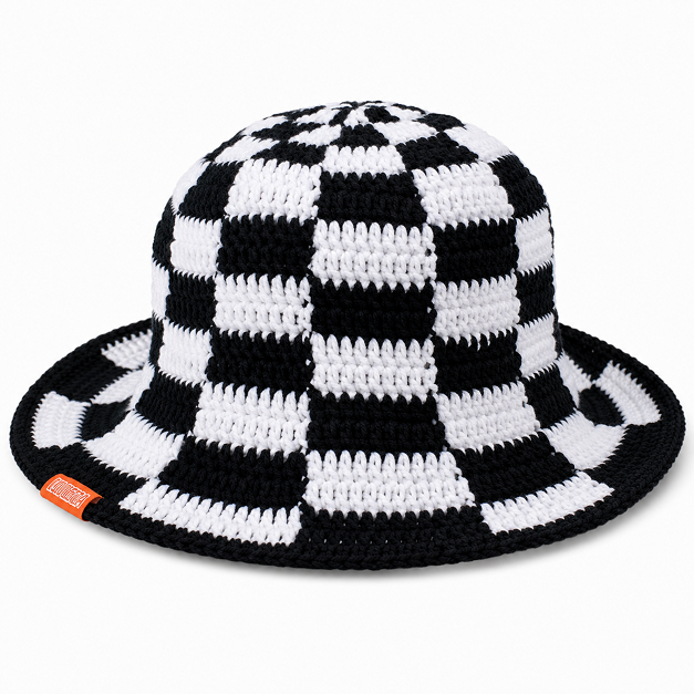 Checker Bucket Hat